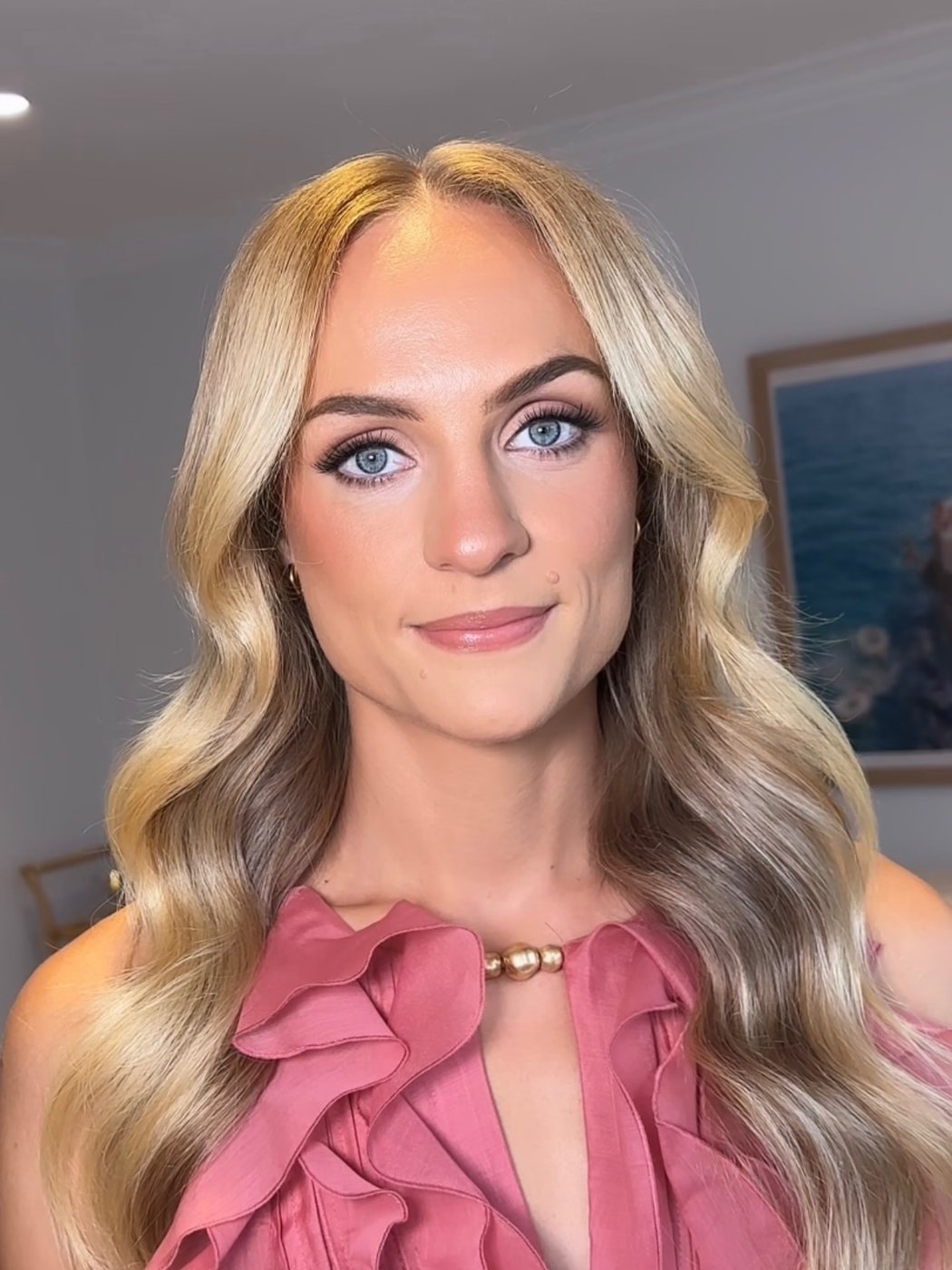 Soft glam makeup